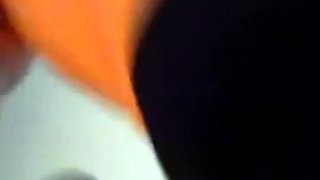 Solo Brunette Plays with Dildo on Webcam