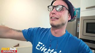 Hot Indian-British Model Marina Maya: Cum-Covered Glasses & Big Ass Blowjob