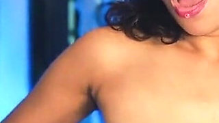 BBC Dildo BJ and Spit on Boobs