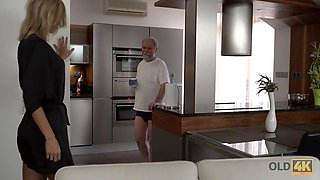 Jenny Smart Pounded by Old Man in Teen Wife Old-Young Fuck
