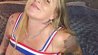 T.i.t.t.y.s. Flexi Cheerleader Ploughs Her Pussy