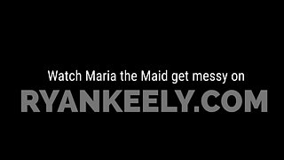 MILF Pornstar Ryan Keely's Thick Brunette Maid Leaves Cums