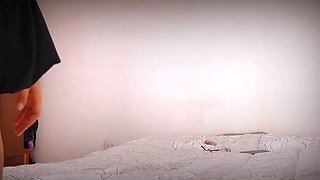 College teen gets a hardcore BDSM fuck from a friend.