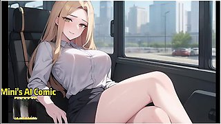 Two Women Meet On The Bus