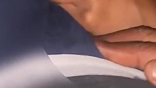 He Said He Was Ready to Lay Down but I Told Him I Had to Suck His Dick Before He Went to Bed. Sucked and Licked the Tip of His