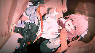 [silver Palace] - Alf - Maid No. 49 Flamethrower Overheat (clumsy Battle Maid & Hardcore POV Creampie) (4k/60fps) ( Alf )