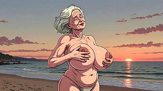 Cartoon Big Boob Beach Matures