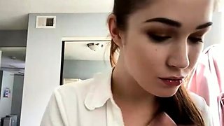 Brunette Solo Webcam Masturbation