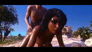 Big cock cartoon, cock sucking, big cock