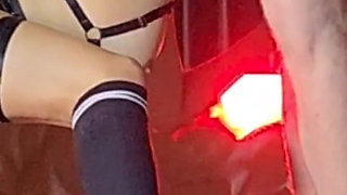 Squirt Fountain & Creampie Horror Porn 3some Filipino