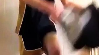 Twink Cums on Gym Shorts Solo