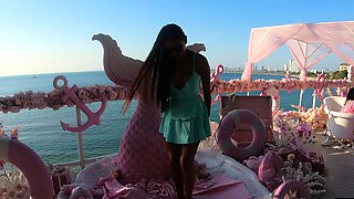 Big ass Thai GF anal after social media