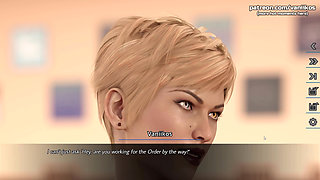 Dreams of Desire  Slutty short hair MILF in high heels seduced to suck cock in restaurant's bathroom  Part 8