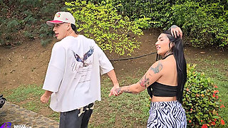 Colombian Cuckold Runs Away with Her Lover to Have Sex Outdoors - Max Betancur & La Rola