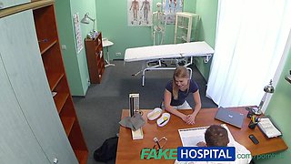 FakeHospital Innocent blonde gets the doctors massage by FAKE Hospital: Porn