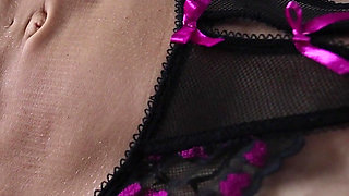 Shredded MILF Fitness Instructor Orgasms Hard While Covered in Cum