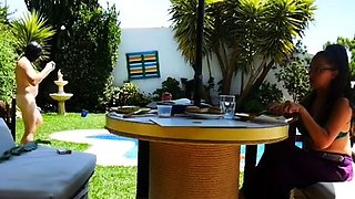 Spanish Pegging And Foot Fetish - Ladies Ghalia And Isis