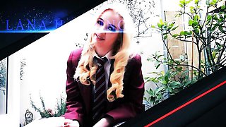 Amateur couple smut with squeaky mantrap from British Teens