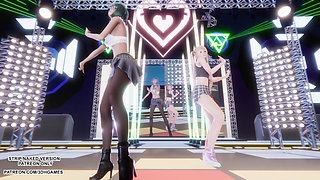 MMD Sunlight Marie Rose Tamaki Sexy Dance Doa Hentai Uncensored 4K 60FPS