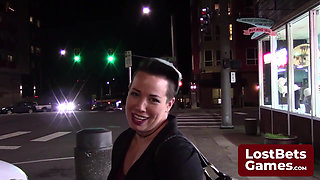 She Stood Nervously Outside the Tattoo Parlor on Her Birthday