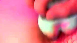 Cute Blonde Takes Monster Dildo