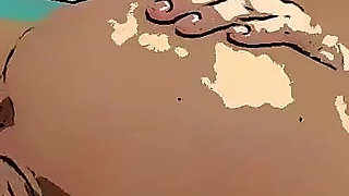 Euro Slut Karli Double Penetration Threesome Toon Scene