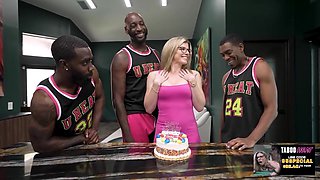Steamy Wifey Celebrates Her Bday with a Big black cock Hookup - Cory Chase - Taboo (Jonathan Jordan)