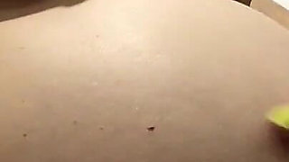 Teasing My Big Pregnant Belly and Hairy Pussy