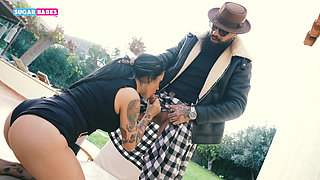 Hot Latina Sophia Reis get the big cock of Tito Reis on Sugarbabestv