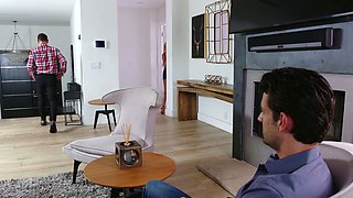 Flexible schoolgirl stephanie cane blowjob foot fetish