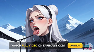 After Climbing the Snowy Summit, Enjoy the White-hot Climax Whip and Mountain Whip for an Outstanding XXX Experience.