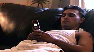 Horny str8 gets jerked off by horny dude