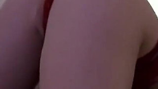 Teen with small tits is masturbating