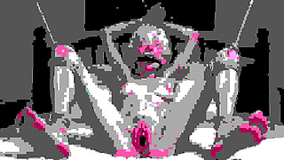 Old Granny Helpless in Bondage - Horny Loose Pussy Craving Fuck