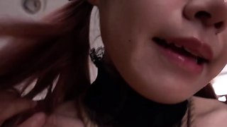 Hardcore BDSM lesson for Asian schoolgirl in stockings