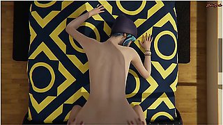 Chloe Price Gets Fingered And Pov Fucked With A Strapon - Life Is Strange Hentai