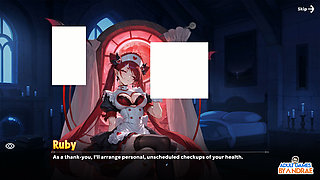Isekai Waifu Overlord Gameplay Part 12 - Unlocked Ruby and Lily's H-Scene Tavern Sex
