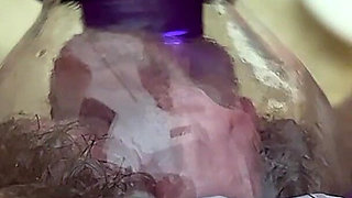 Vacuum Morning Masturbation, Wet Pussy with Cream Flowing Out, How Nice It Is