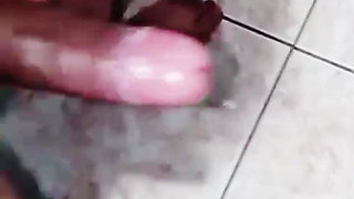 My Stepsister's Skinny Crushes My Balls with Her Little Pussy