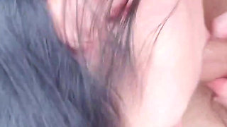 Bi MMF - Horny Husband Takes My Big Cock & Wife Gets Double Facial
