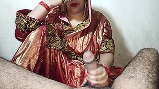 Desi Bhabhi Hindi Audio Sex - Horny Village Wife Takes BBC Double Penetration & Creampie