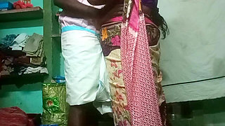 Tamil aunty having sex with house boss