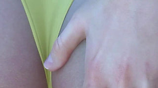 Big Tits Stepaunt MILF Outdoor Beach Pussy Rubbing with Huge Cock Stepnephew Right Behind Her Cuckold Husband - Heart Problems