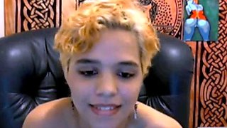 Black Latina MILF Masturbating on Webcam: Damn You Cute Pt.