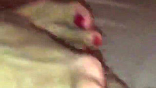 Aunty Ann Loves to Give Footjob in the Morning