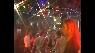 Brunette MILF Teresa Orlowski Takes Two Cocks - Vintage Threesome Fun & Cumshot