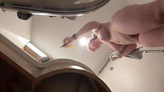 Busty Blonde Teen changes on hidden cam