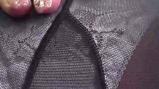 Black Pantyhose Boss - Her Teasing Panty Flash Turns Into Stress-relief Sex - Cut3