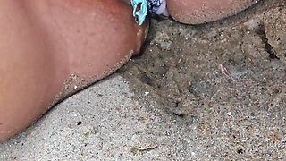 Sometimes I Need to Release Myself Peeing in the Sand at the Beach