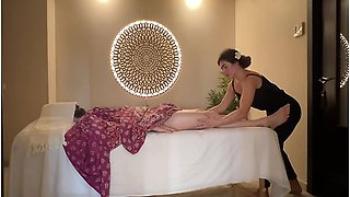 Bali Massage Part 1 With Hot Oils - Verga Grande